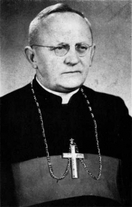 Ksiądz bp Andrzej Wronka (1897–1974) na fotografii z okresu 1957-1966 (fot. domena publiczna)