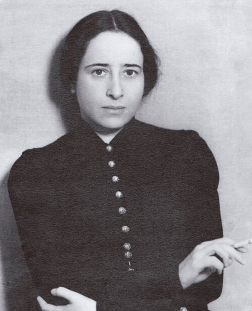 Hannah Arendt na fotografii z 1933 r. (fot. domena publiczna)