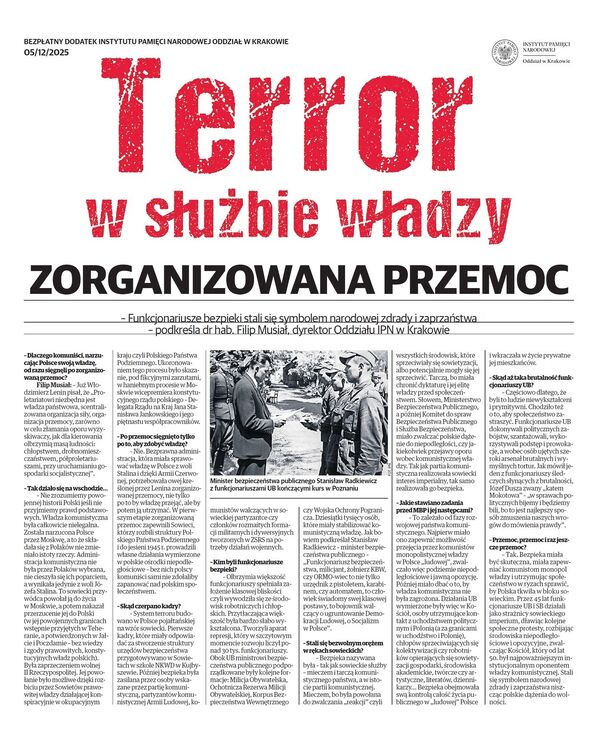 Terror w służbie władzy