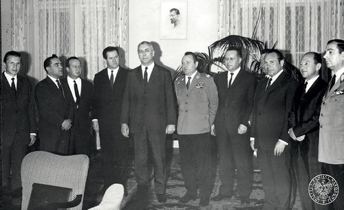 Wizyta Edwarda Gierka w MSW, maj 1971 r. (fot. z zasobu AIPN)