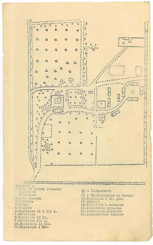 Materials concerning the female Junior High School in Digglefold (Soth Rhodesia)  between 1944-1948, from the collections of the Archives of the Institute of National Remembrance