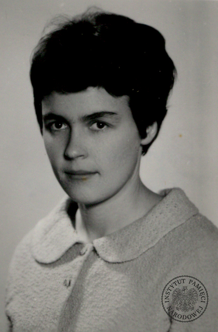 Wanda Błaszkiewicz (Rutkiewcz), 1966 r. Zdjęcie z akt paszportowych