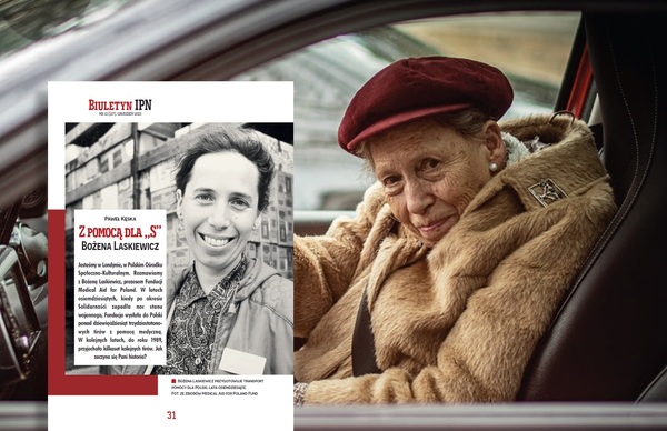 Z pomocą dla „S”. Bożena Laskiewicz