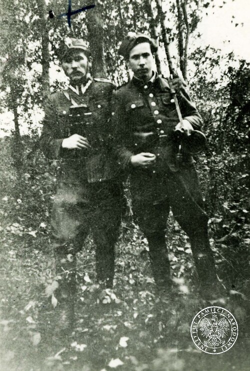 Mieczysław Dziemieszkiewicz wraz z młodszym bratem Jerzym