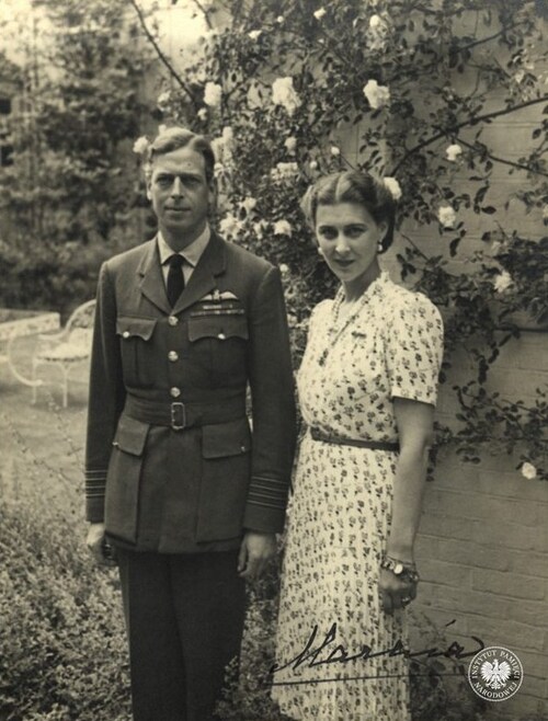 Jerzy, książę Kentu, z małżonką Mariną, księżną Kentu