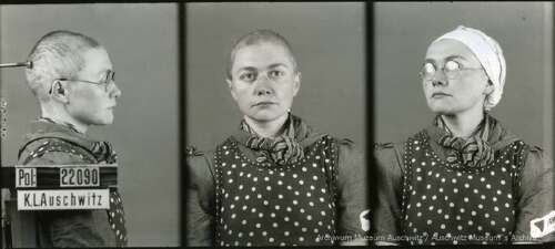 Seweryna Maria Szmaglewska, zdjęcie sygnalityczne z KL Auschwitz