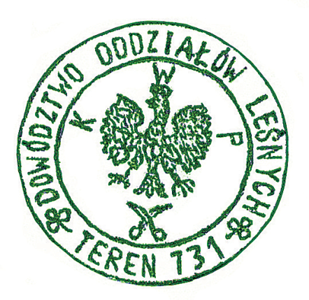 Odbitka pieczęci KWP „Murata”