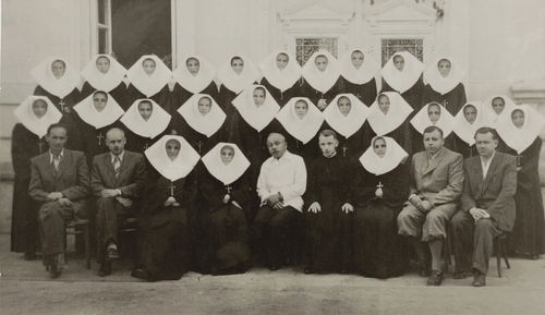 Ksiądz Gurgacz jako kapelan szpitala w Gorlicach