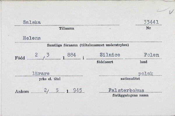 Helena Salska. Nauczycielka w piekle na ziemi