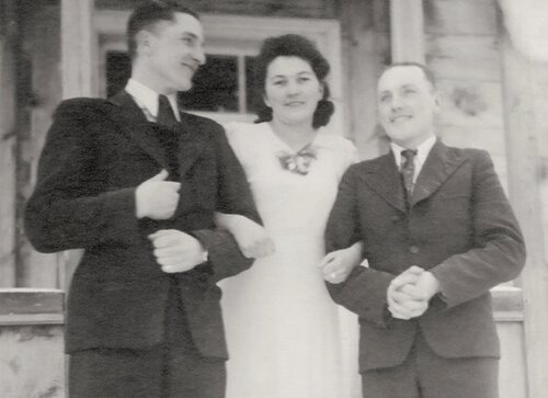 Kazimierz Kamiński „Huzar” (1), Henryka Łupińska „Tuja” (2), Bronisław Perkowski „Kotwicz” (3) (fot. z zasobu IPN)