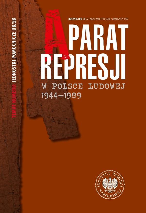 Aparat Represji w Polsce Ludowej 1944-1989 nr 22 (2024)