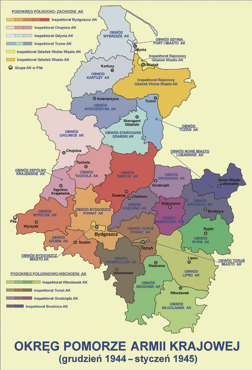 Armia Krajowa na Pomorzu (źródło: Lonio17/Wikimedia Commons)