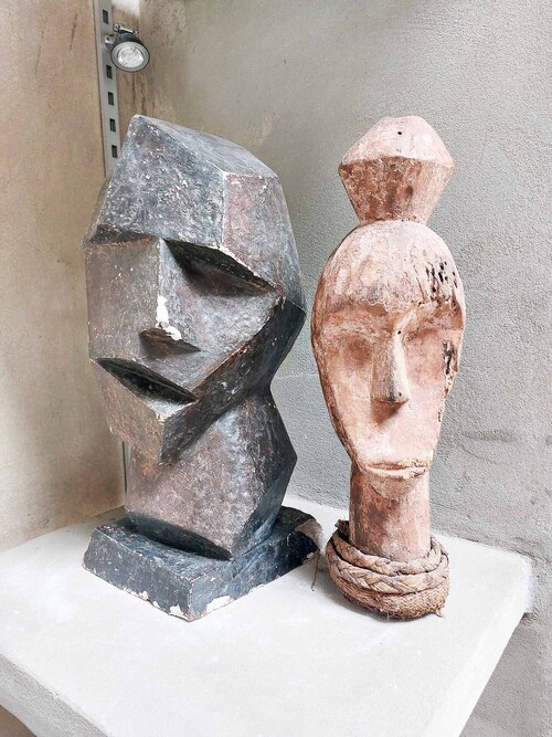 Projekty rzeźb artysty. Pracownia K. Tchorka/M.st. Warszawy (fot. Paweł Zielony, 2025 r.)