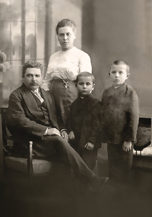 Rodzina Żywotów (fot. zbiory Grażyny Piotrowskiej)