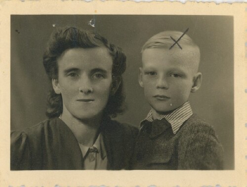 Jerzy Filipiak, przybył z pierwszą grupą dzieci do Barcelony w kwietniu 1946 r. (fot. z zasobu IPN)