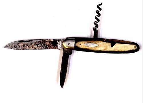 Scyzoryk firmy Gottlieb Hammesfahr z lat dwudziestych XX w. (z zasobu Archiwum IPN w Poznaniu)