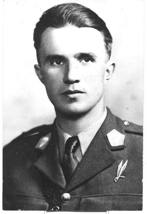 Kapitan Adam Trybus „Gaj” (fot. Wikimedia Commons/zbiory rodzinne/Maciej Trybus/CC BY-SA 3.0)