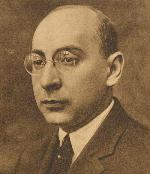 Antoni Słonimski, 1933 r. (fot. ze zbiorów Biblioteki Narodowej)