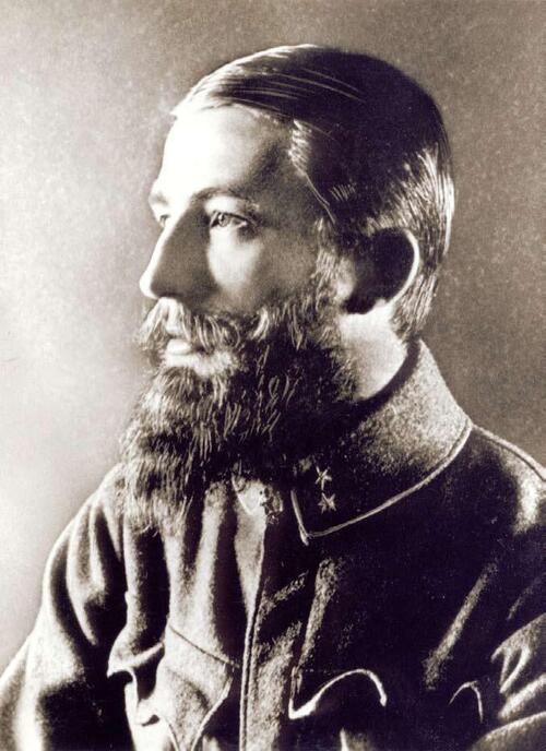 Andrij Melnyk w mundurze Ukraińskich Strzelców Siczowych, 1914 r. (fot. Wikimedia, domena publiczna)