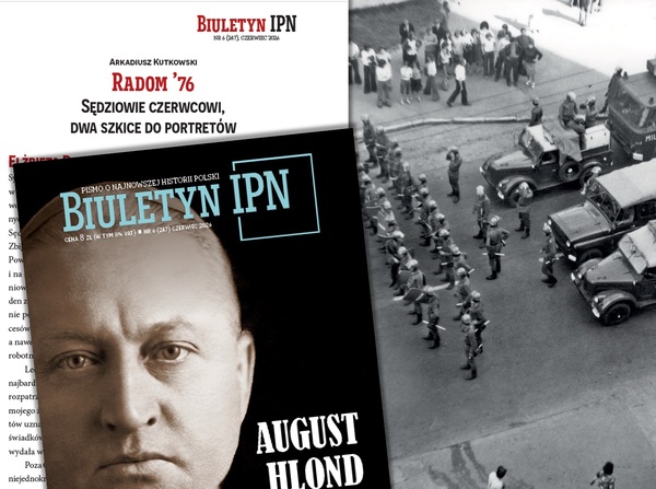 Radom ’76. Sędziowie czerwcowi, dwa szkice do portretów