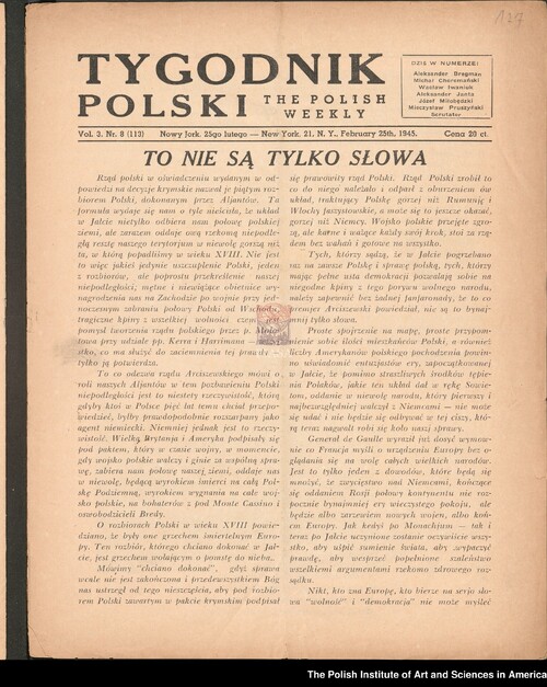 „Tygodnik Polski” (z zasobu NAC)