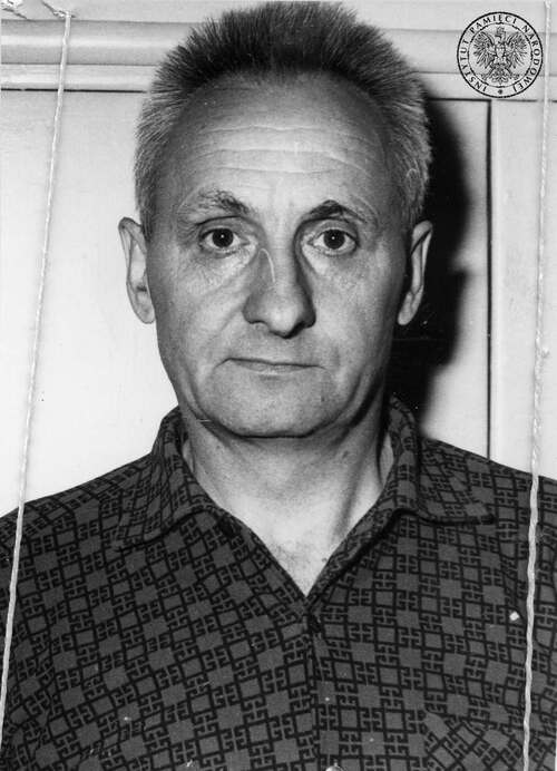 Bolesław Stolarz – jeden z liderów organizacji „Ruch” – fotografia z albumu rozpoznawczego do sprawy karnej II-Ds-29/70 (fot. z zasobu AIPN)
