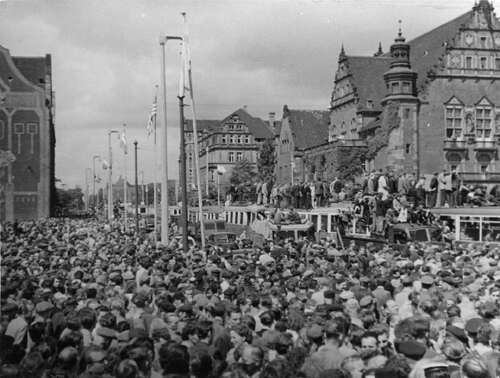 Protest z 28 czerwca 1956 roku (z zasobu IPN)