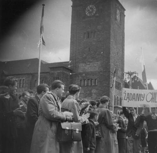 Protest z 28 czerwca 1956 roku (z zasobu IPN)