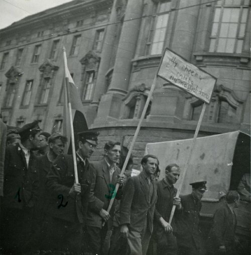 Protest z 28 czerwca 1956 roku (z zasobu IPN)