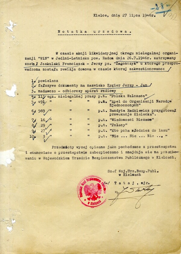 Pogrom Żydów w Kielcach 4 lipca 1946 r. – podziemie w roli oskarżonego