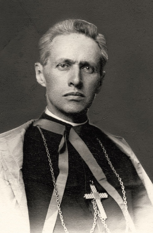 Bp Zygmunt Łoziński, ordynariusz miński (fot. NAC)