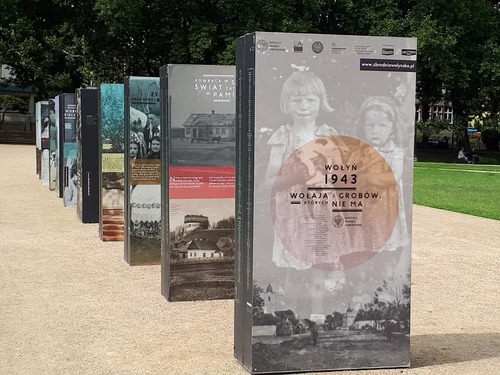 Prezentacja wystawy „Wołyń 1943. Wołają z grobów, których nie ma”–Szczecin, od 6 lipca 2018 r. (fot. IPN Szczecin)