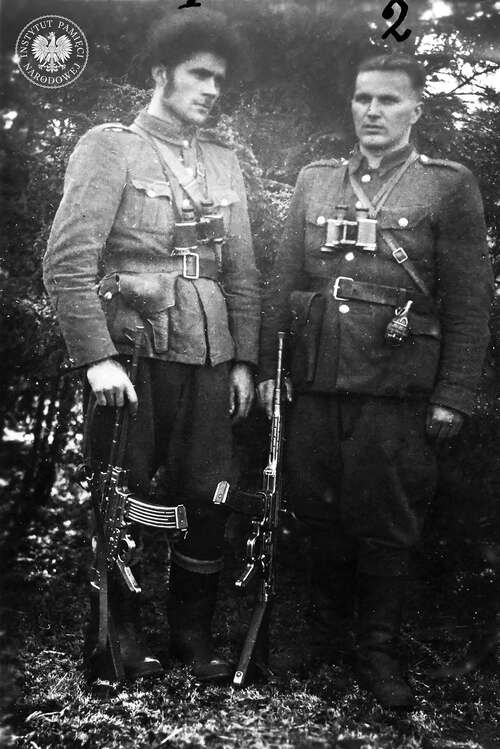Marian Borys. Obok Stanisław Śledzik