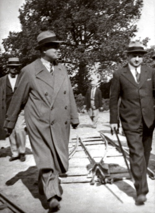 Prezydent Warszawy Stefan Starzyński i jego zastępca Julian Kulski. Warszawa, 1938 r. (Fot. Fundacja Kulskich)