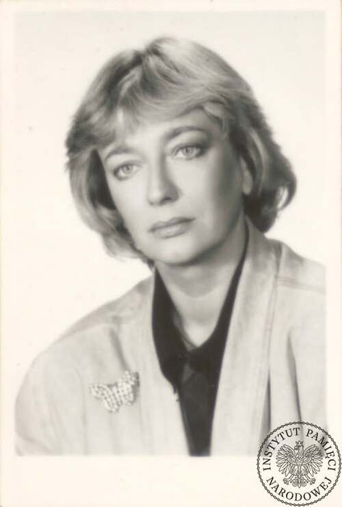 Ewa Szykulska, 1990 r. (fot. z zasobu IPN)