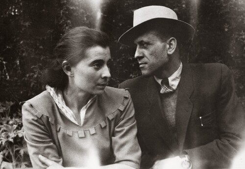 Ludwik i Władysława Sadowscy w 1945 roku
