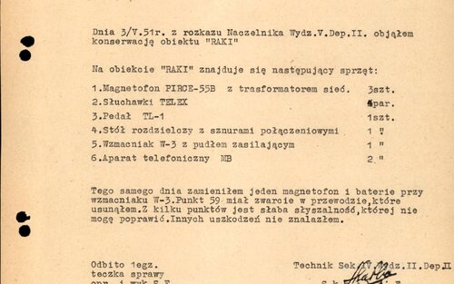 Podsłuch na stalowym drucie. Zapomniana technologia Ministerstwa Bezpieczeństwa Publicznego