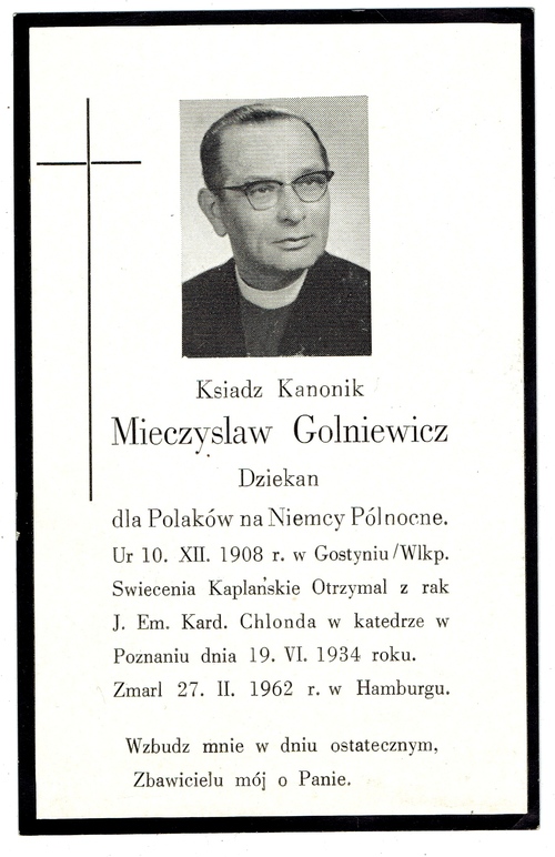 Ks. Mieczysław Golniewicz – nekrolog (fot. Maciej Gaszek,  Mariusz Sobecki – gaso-gostyn.pl)