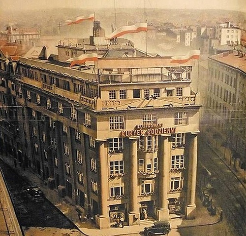 Pałac Prasy w Krakowie, lata 30. Fot. domena publiczna
