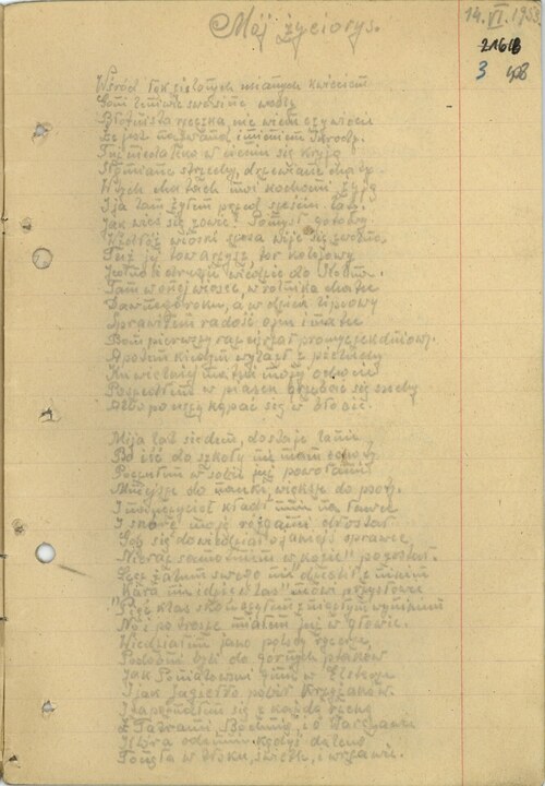 „Mieczem swej pieśni”. Marian Borys „Czarny” (1927–1954) i jego utwory poetyckie