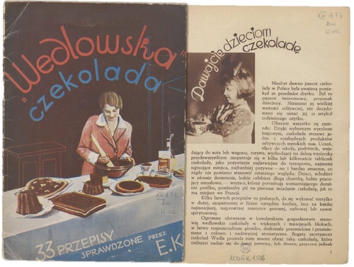 Druk firmy E. Wedel (ze zbiorów Biblioteki Narodowej)