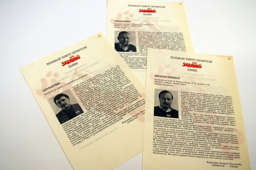 Materiały dotyczące wyborów do Sejmu i Senatu w 1989 roku archiwalne z Oddziałowego Archiwum IPN w Gdańsku