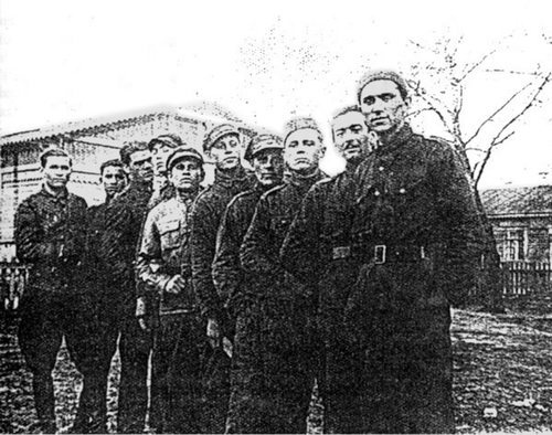 Samoobrona w Nalibokach, 1943 r. (fot. domena publiczna)