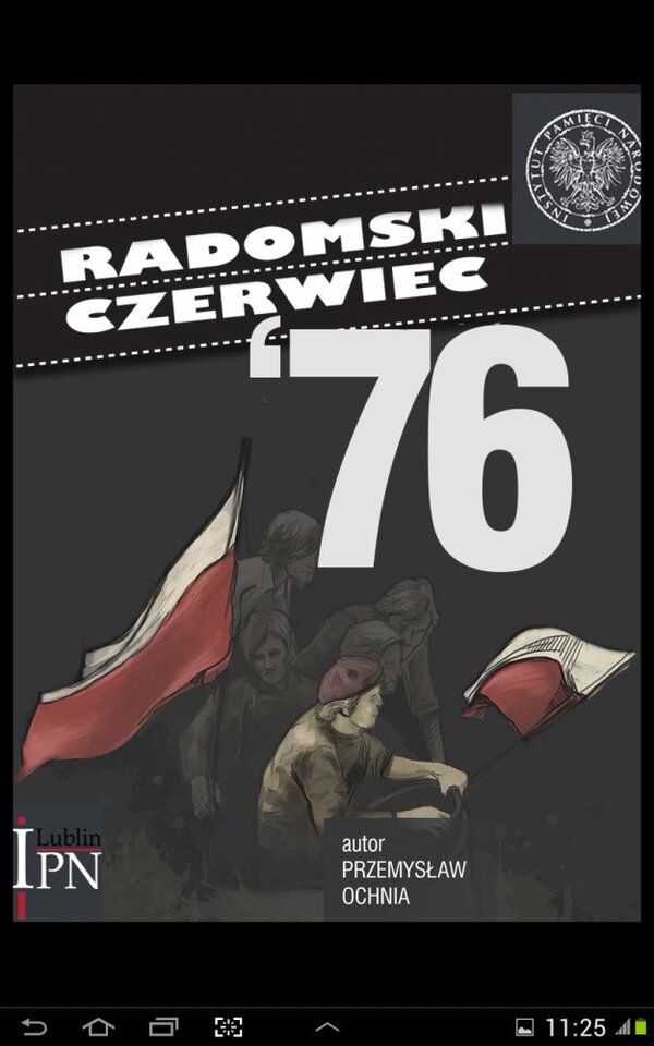 Aplikacja komiks „Radomski Czerwiec ‘76” na telefony i tablety z systemem Android