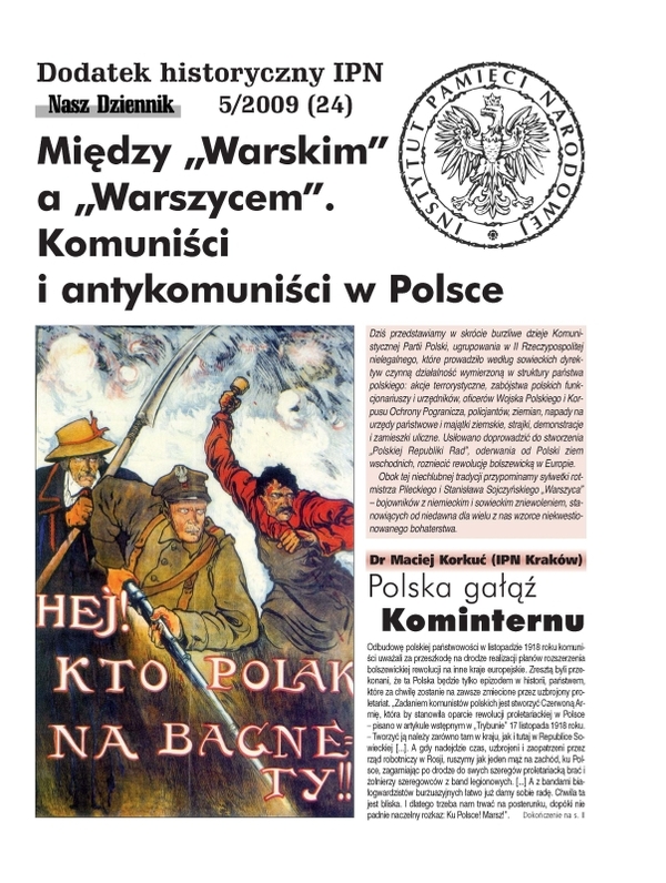 Między „Warskim” a „Warszycem”. Komuniści i antykomuniści w Polsce