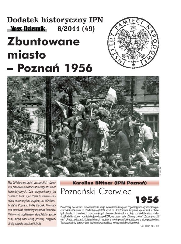 Zbuntowane miasto – Poznań 1956