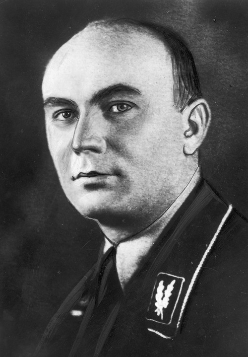 Arthur Karl Greiser, prezydent Senatu Wolnego Miasta Gdańska- fotografia portretrowa w mundurze - 1934 (NAC)