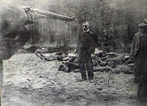 Masowa egzekucja Polaków przeprowadzana przez Niemców w Piaśnicy