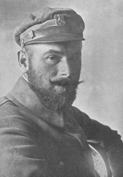 Edward Śmigły - Rydz, dowódca 1 Pułku Piechoty Legionów (NAC)