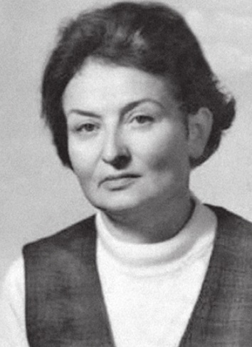 Zofia Dwornik. Fotografia z akt paszportowych, lata siedemdziesiąte (AIPN)
